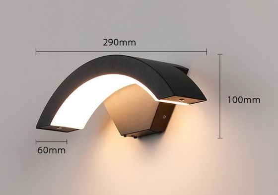 Zamówiona wodoodporna zewnętrzna lampa ścienna Sconce Modern For Villa Home Lighting