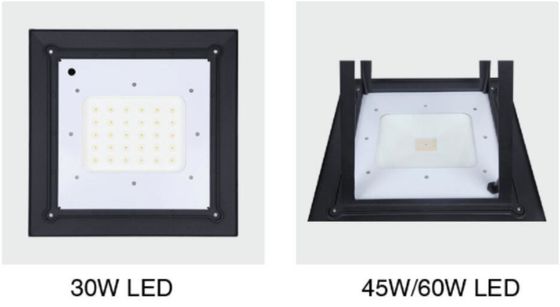 Światła zewnętrzne LED 30W 6500K z 3030 LED Chip